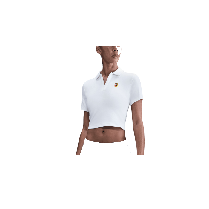 NIKE W NKCT HRTG SS POLO CRP TOP
