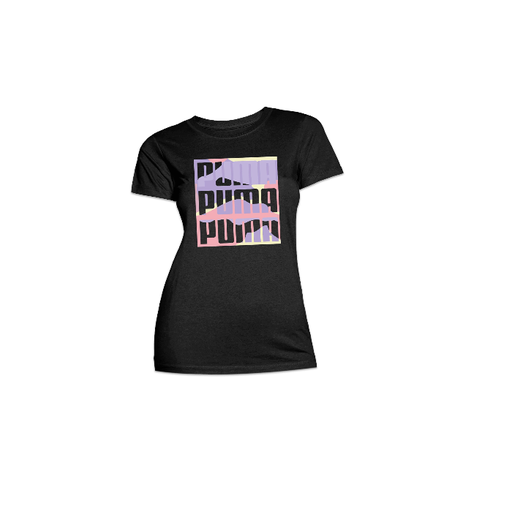 PUMA W GRAPHICS MOUNTAIN TEE